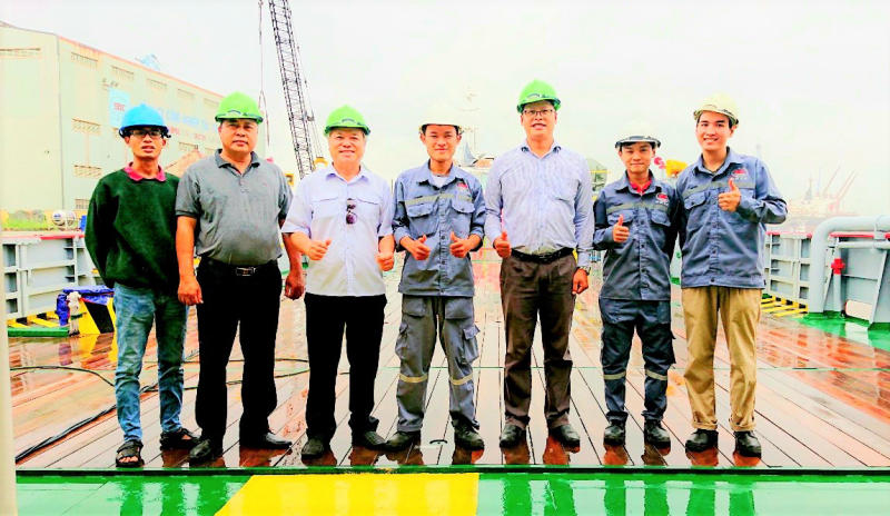 Hội KHKT Công nghiệp tàu thuỷ Việt Nam thăm và làm việc tại Công ty Công nghiệp tàu thuỷ Sài Gòn