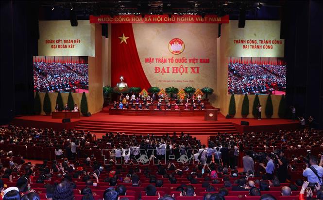 Khai mạc trọng thể Đại hội đại biểu toàn quốc MTTQ Việt Nam lần thứ XI