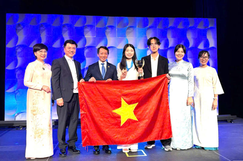Sinh viên trường Đại học Hàng hải Việt Nam xuất sắc giành huy chương vàng thế giới nội dung MICROSOFT EXCEL (MICROSOFT 365 APPS) tại cuộc thi Vô địch tin học văn phòng thế giới MOSWC 2026